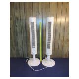 (2) Honeywell Fans