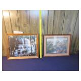 (2) Framed Prints