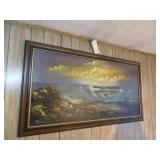 Framed Signed OIl Painting