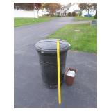 (2) Garbage Cans