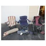 (3) Lawn Chairs