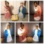 NEW 3pc Nativity Joseph Mary Jesus Blow Molds
