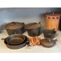 Country House Cast Iron Cook Set New!