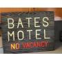 Bates Motel Light Up Sign