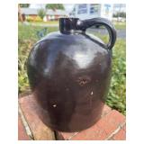 Antique 2 Gallon Beehive Stoneware Whiskey Jug