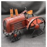Decorative Primitive Metal Tractor