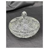 Anchor Hocking American Precut Candy Dish