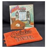 Orioles 1977 20th Anniversary Book /Towel