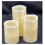 3pc Battery Operated Candle Set