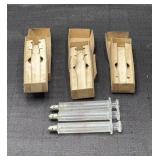 3 Vintage Becton, Dickinson & Co. Glass Syringe