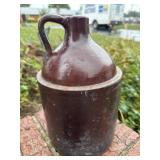 1 Gallon Stoneware Salt-Glazed Whiskey  Jug