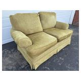 Upholstered Plush Love Seat VERY COMFORTABLE!