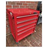 Husky Rolling Metal Toolbox w/5 Large Drawers