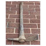 Pic Mattock w/Wooden Handle- READY YO WIRK!