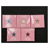 5 Jeffree Star Eyeshadow Packs