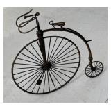 Metal Art High Wheel Bicycle