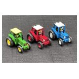 3 Die Cast 1:32 Scale Britains Traction Tractors