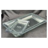 4pc Serving Tray Set
