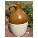 Vintage 1qt Stoneware Whiskey Jug RARE!
