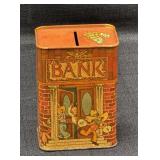 Vintage Hallmark Bank Tin