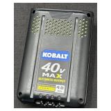 Kobalt 40v Max Battery KB-440C-06 LIKE NEW!