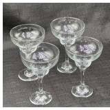 Clear Margarita Glasses