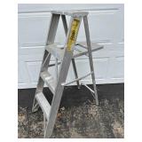 Commercial 4ft Aluminum Step-Ladder