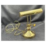 Vintage Gold Toned Bankers Light