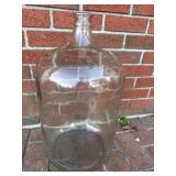 Vintage 6 Gallon Clear Glass Water Jug MINT!