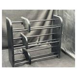 Wood Shoe/DVD/CD Rack