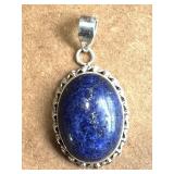NEW Pendant w/Egyptian Lapis Gemstone