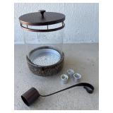 NEW PartyLite Fragrance Flame Outdoor Lantern Set