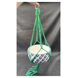 2- Macramé Plant Hangers