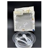 New York Yankees Bowl w/Fork and Spoon