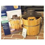 Oster 4-Quart Wooden Bucket Ice Cream Maker