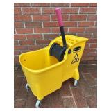Rubbermaid Commercial Mop Bucket w/Press Wringer