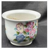 Floral Ceramic 6in Planter