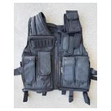 Tactical Utility/Security Vest w/Storage Pouches
