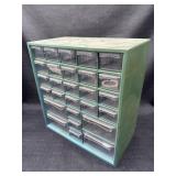 (27) Drawer Small Parts Organizer Cabinet NICE!