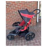 Baby Trend Xcel Jogging Stroller Red/Black 3-Wheel