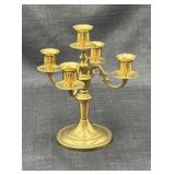 Vintage Brass Candelabra Candlestick Holder