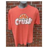 Vintage Orange Crush Graphic Tee Shirt Size 3XL