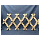 Expandable Wood Wall Rack