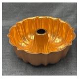 10 Inch Fluted Copper Bundt Pan