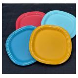 Tupperware Classic Luncheon Square Plates 9.5