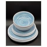 Melamine Dishes -Service for 4