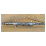 Ornate Dragon Handle Double Dagger Set