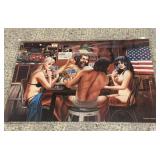 Dave Mann Easyriders Centerfold  Strip Poker