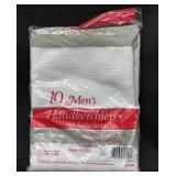 10 Men's Handkerchiefs