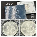 1982-D George Washington Silver Half Dollar